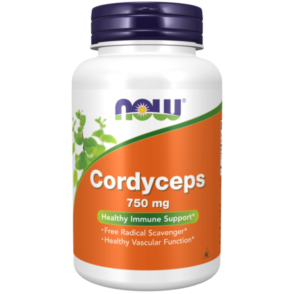 Now Cordyceps 750mg Caps 90's